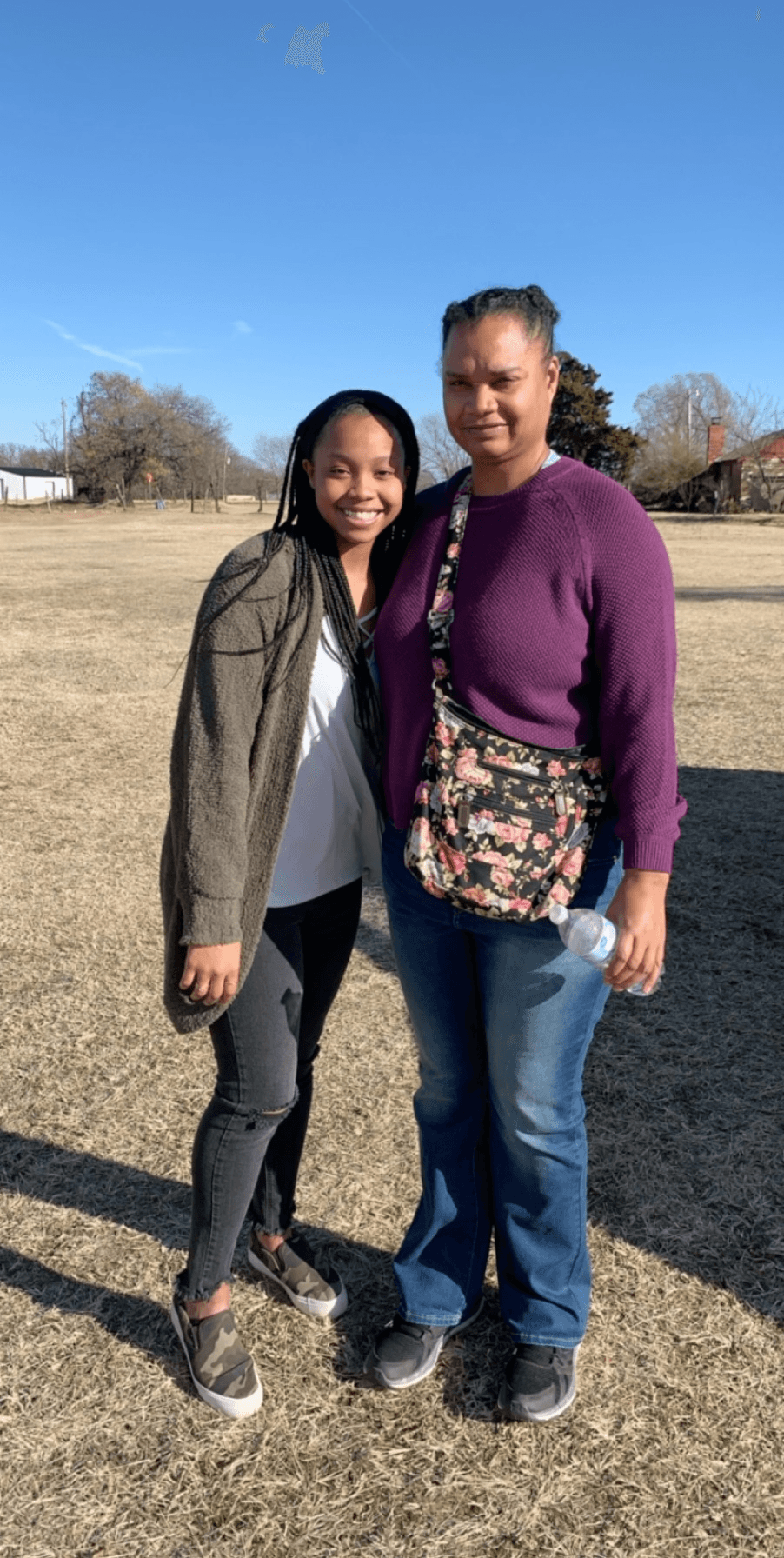 Anita with her daughter Kendra